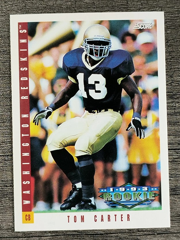 1993 Score #314 Tom Carter RC