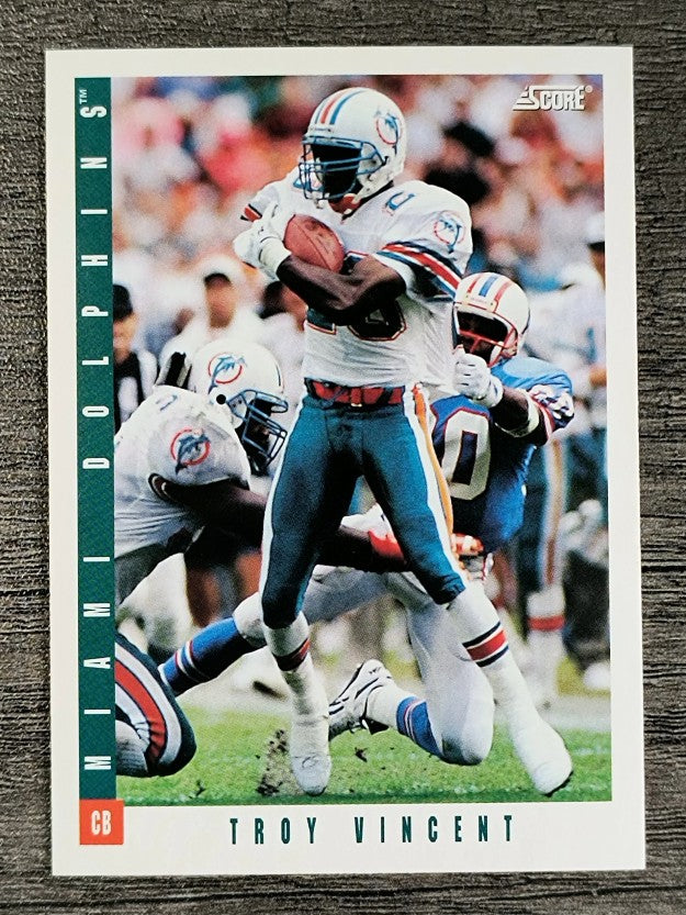 1993 Score #322 Troy Vincent