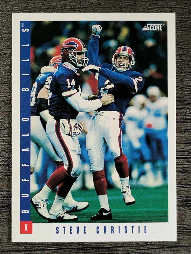 1993 Score #367 Steve Christie