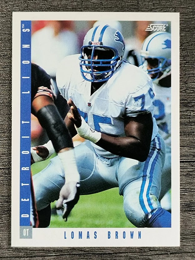 1993 Score #384 Lomas Brown