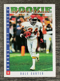 1993 Score #417 Dale Carter ROY