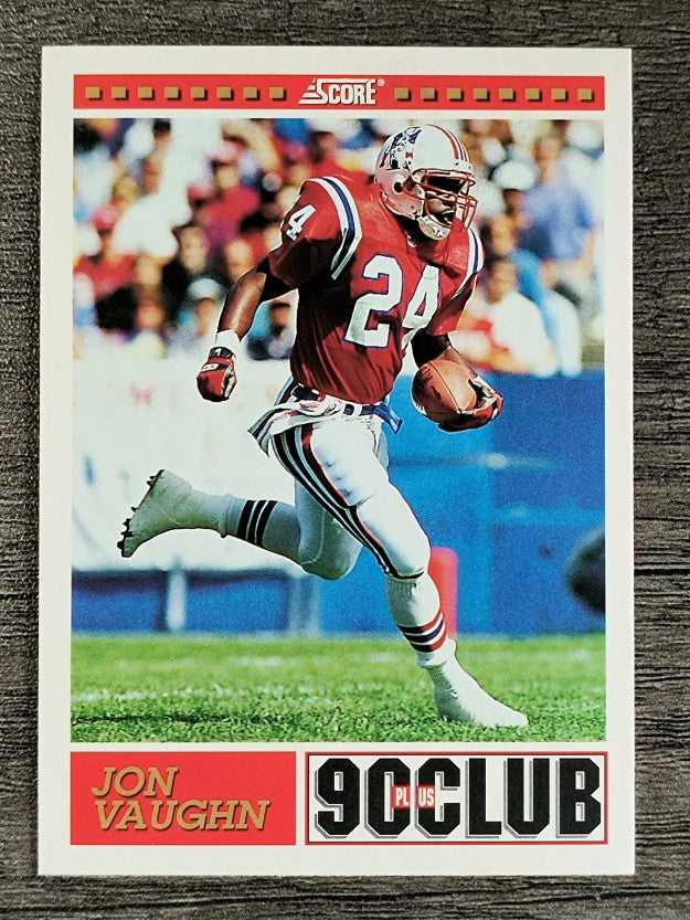 1993 Score #426 Jon Vaughn 90