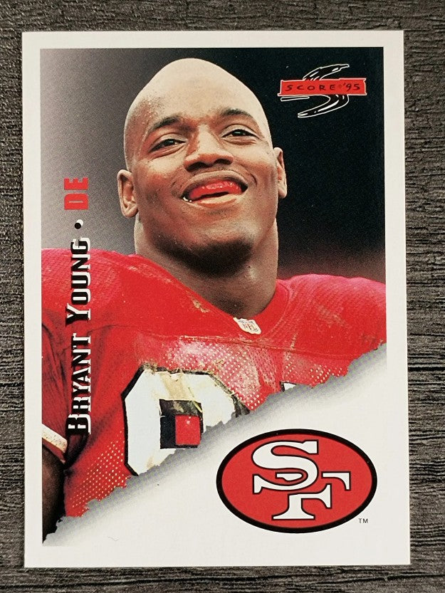 1995 Score #166 Bryant Young