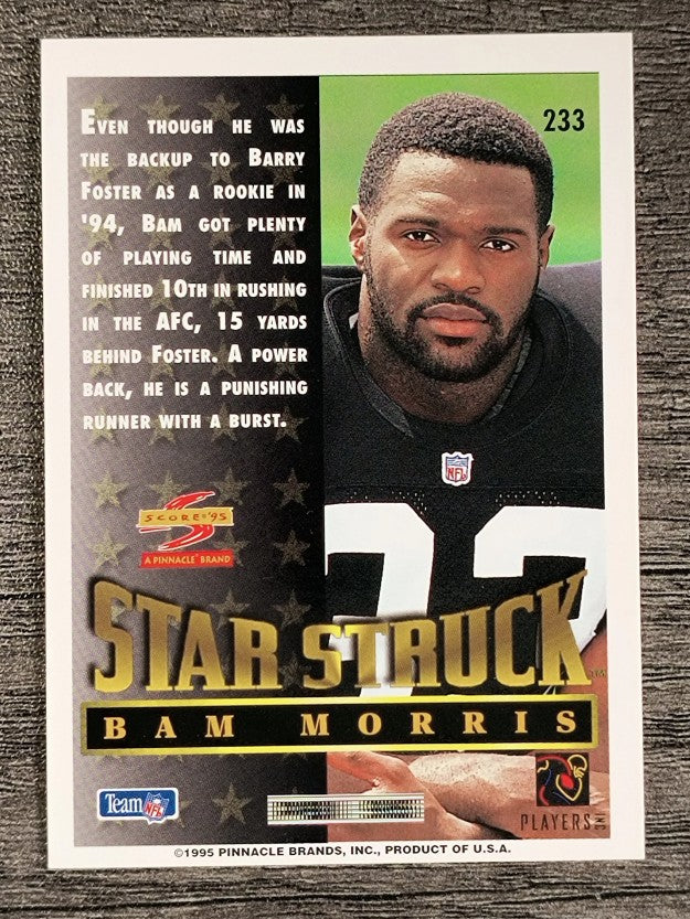1995 Score #233 Byron Bam Morris SS