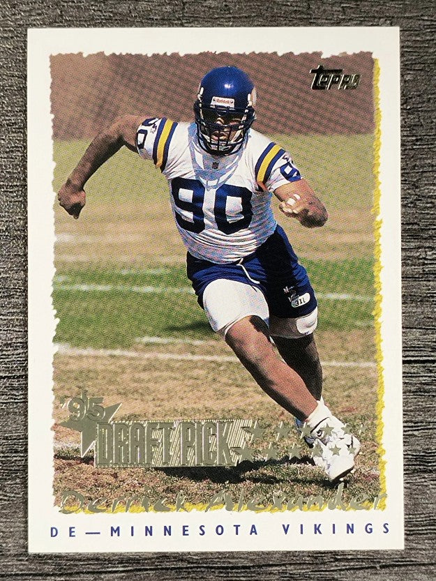 1995 Topps #228 Derrick Alexander DE RC