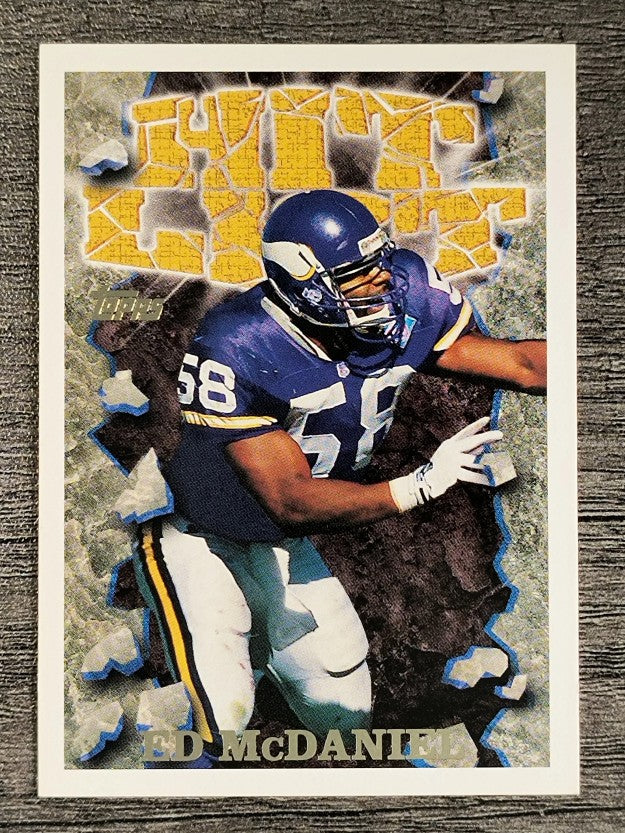 1995 Topps Hit List #7 Ed McDaniel