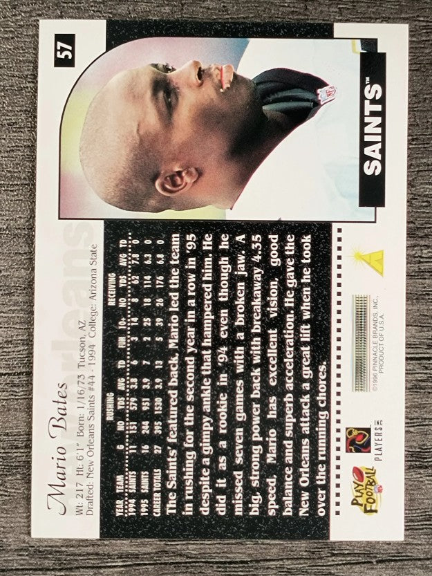 1996 Score #57 Mario Bates