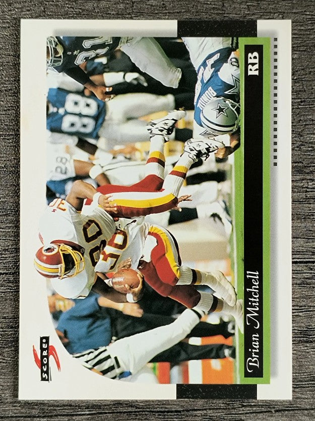 1996 Score #91 Brian Mitchell
