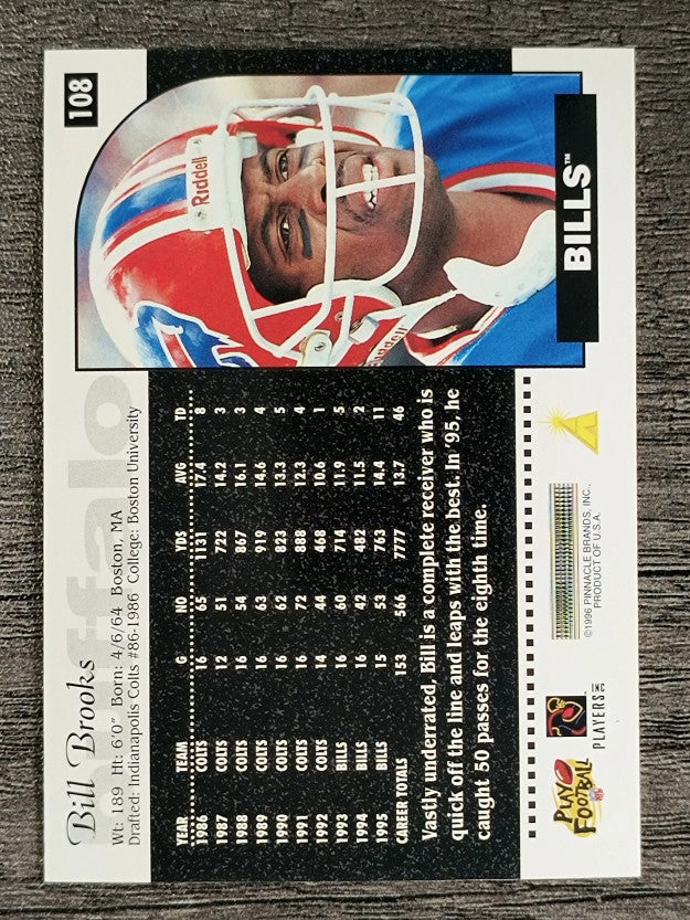 1996 Score #108 Bill Brooks
