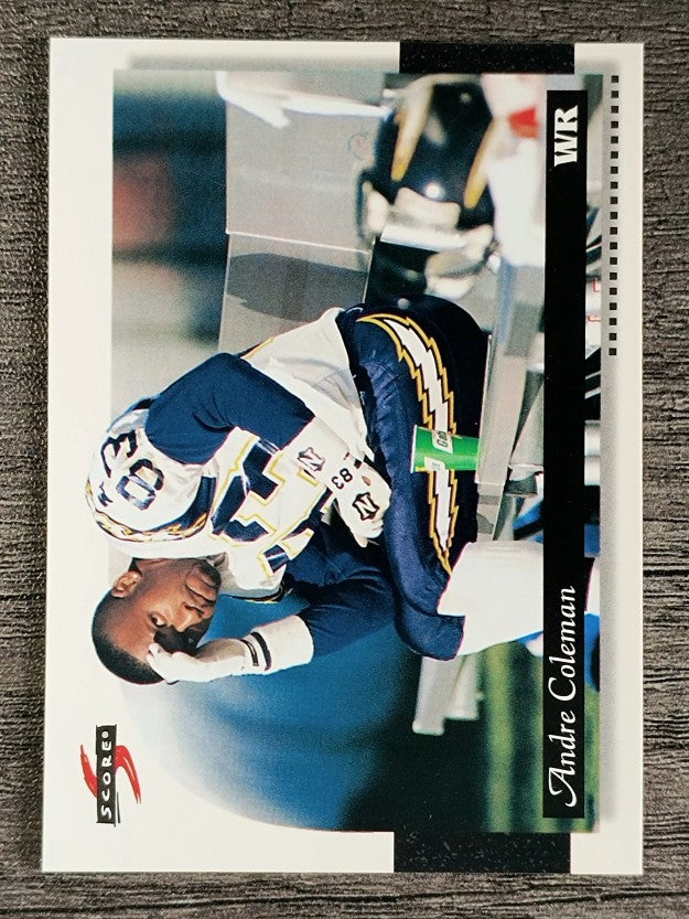 1996 Score #112 Andre Coleman