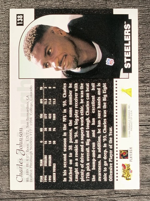 1996 Score #138 Charles Johnson