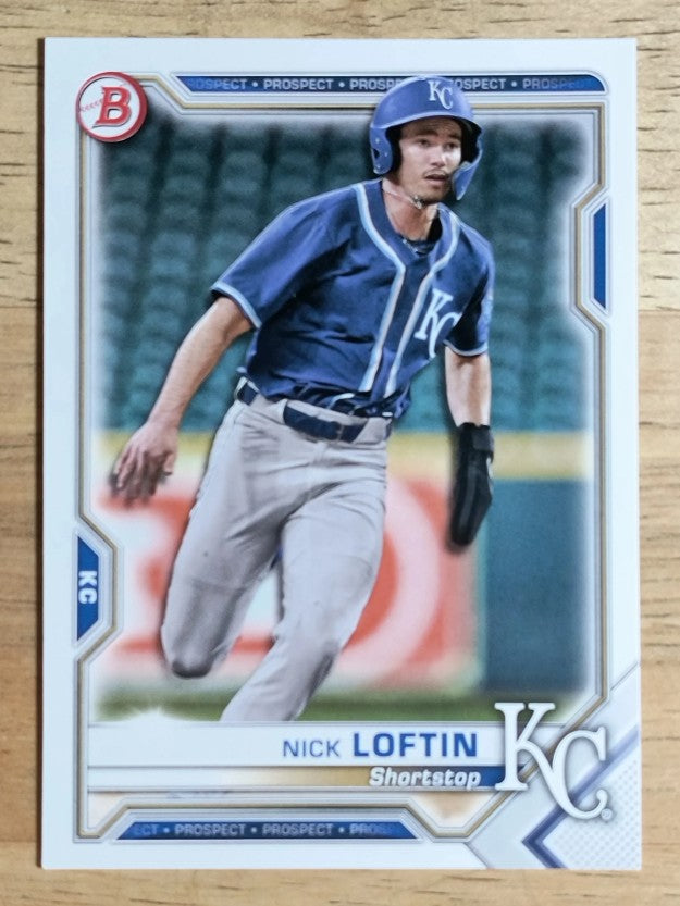 2021 Bowman Prospects #BP144 Nick Loftin