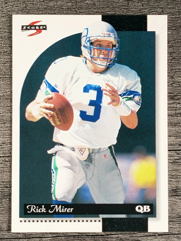 1996 Score #167 Rick Mirer
