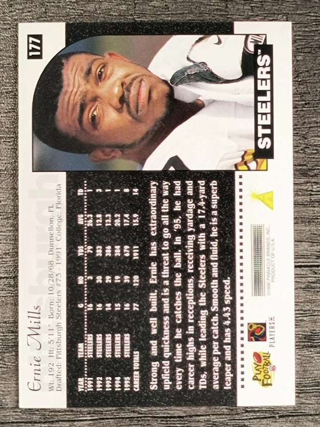 1996 Score #177 Ernie Mills