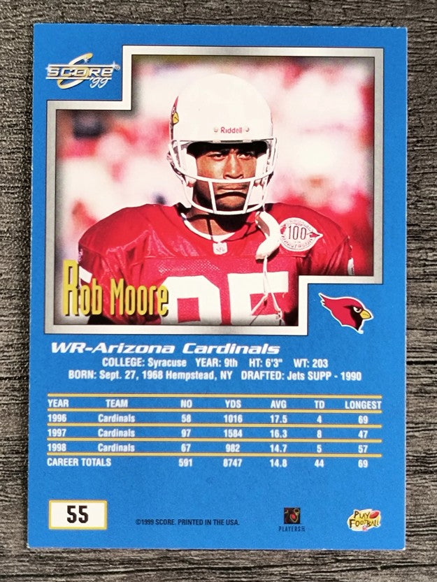 1999 Score #55 Rob Moore