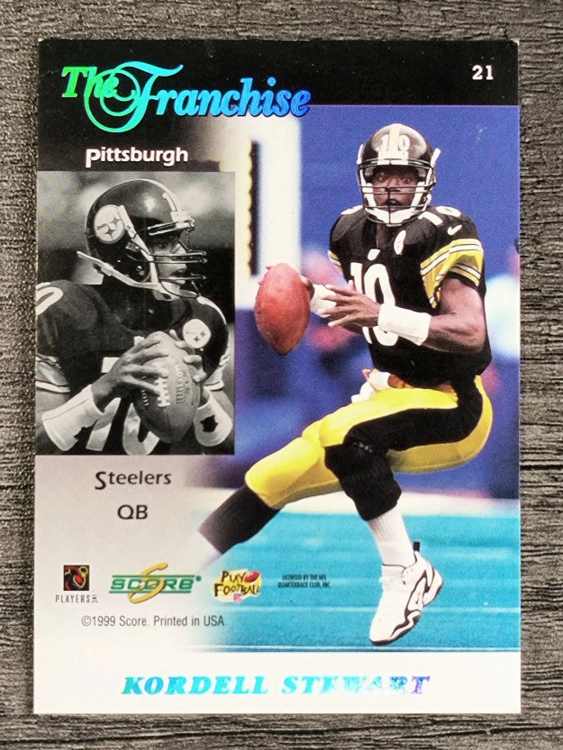 1999 Score Future Franchise #21 Troy Edwards/Kordell Stewart (EXMT)
