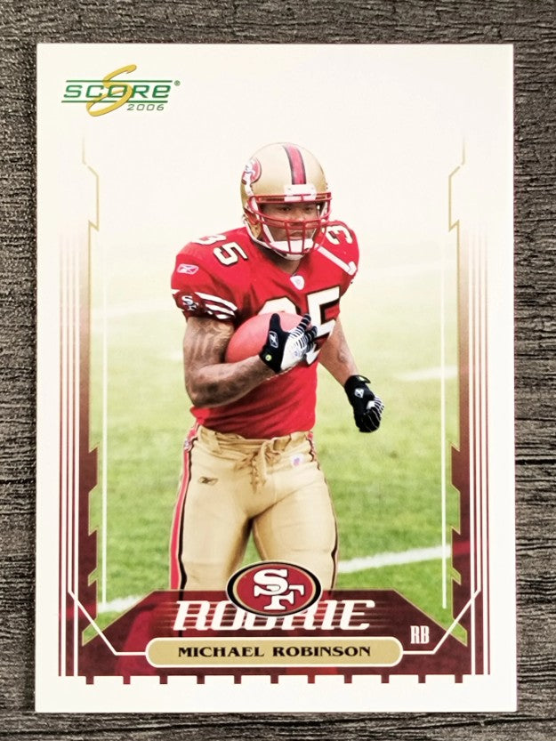 2006 Score #381 Michael Robinson RC