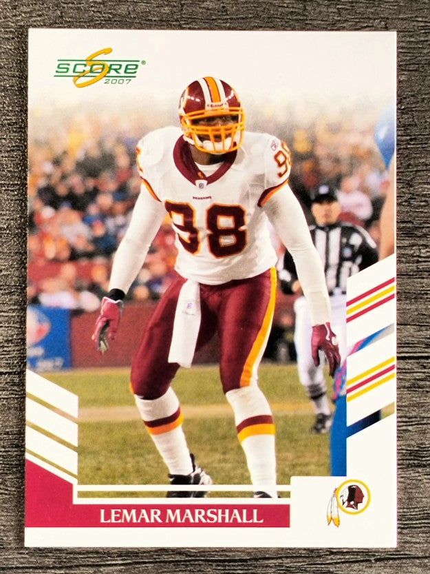 2007 Score #32 Lemar Marshall