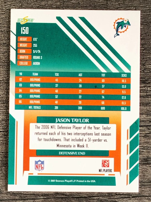 2007 Score #150 Jason Taylor
