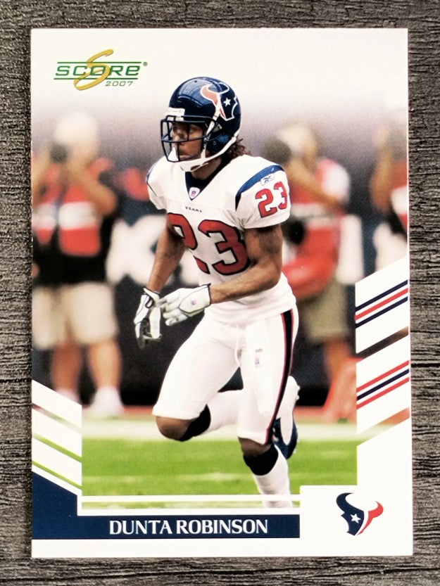 2007 Score #212 Dunta Robinson