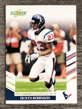 2007 Score #212 Dunta Robinson