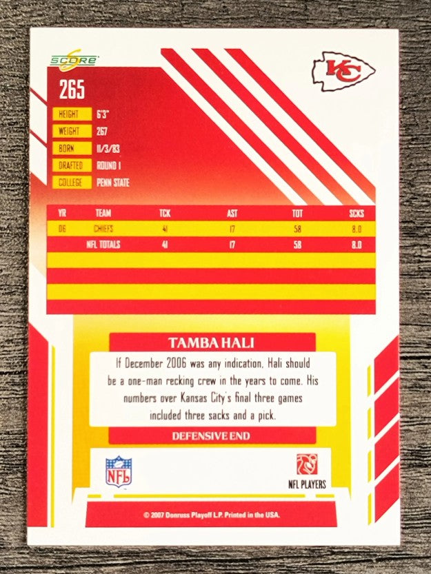 2007 Score #265 Tamba Hali