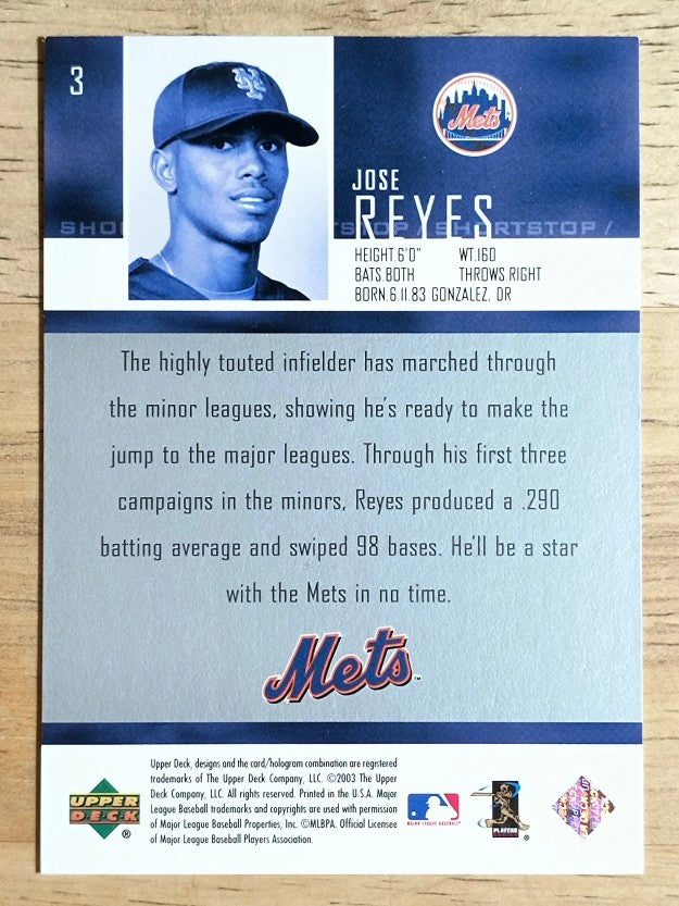 2004 Upper Deck #3 Jose Reyes SR