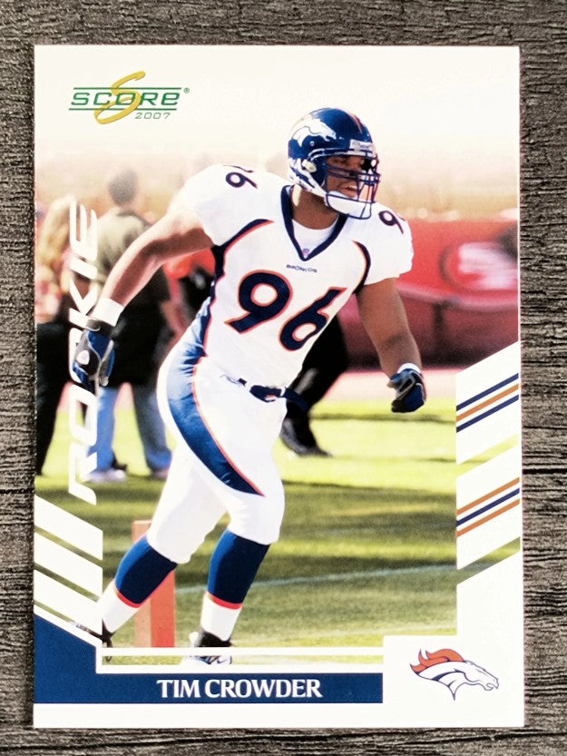 2007 Score #306 Tim Crowder RC