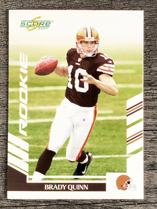 2007 Score #371 Brady Quinn RC