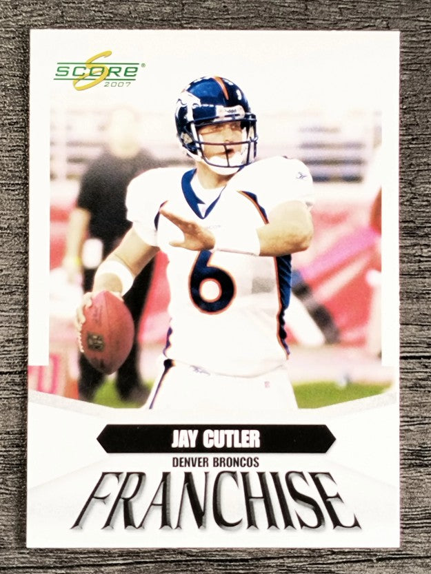 2007 Score Franchise #6 Jay Cutler