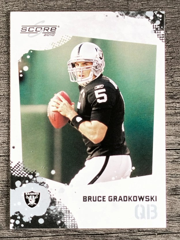 2010 Score #210 Bruce Gradkowski