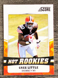 2011 Score Hot Rookies #12 Greg Little