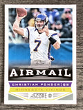 2013 Score #238 Christian Ponder AM