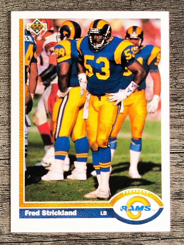 1991 Upper Deck #334 Fred Strickland