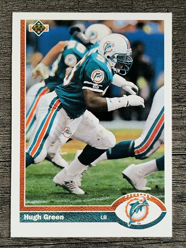 1991 Upper Deck #537 Hugh Green