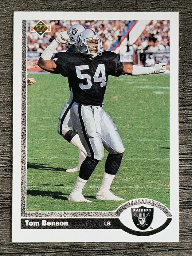 1991 Upper Deck #558 Thomas Benson