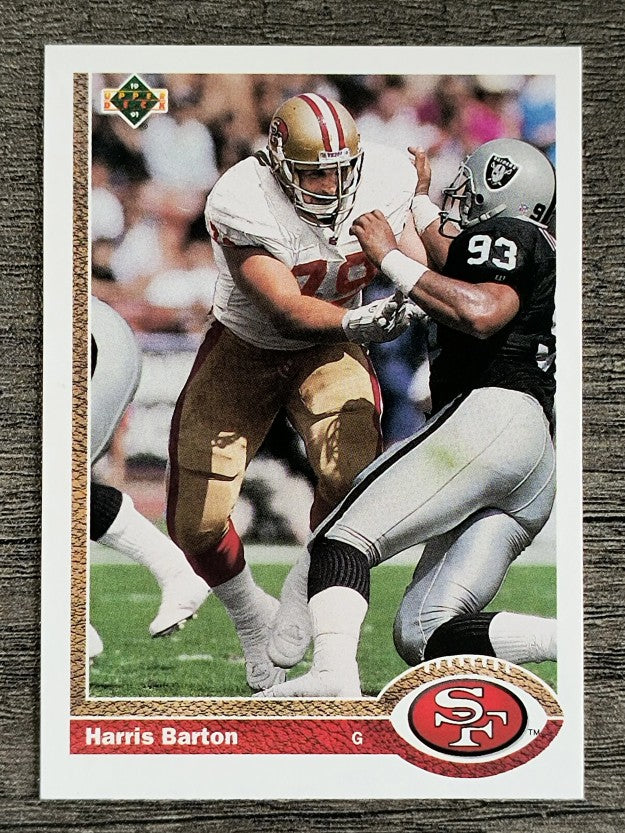 1991 Upper Deck #686 Harris Barton