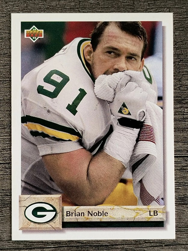 1992 Upper Deck #62 Brian Noble