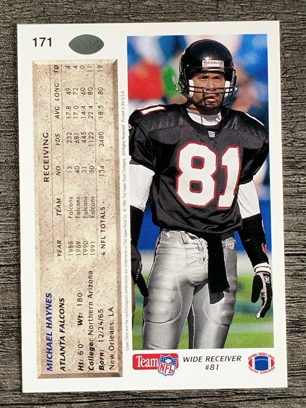 1992 Upper Deck #171 Michael Haynes