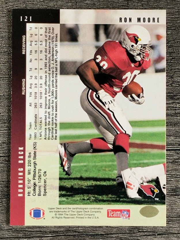 1994 Upper Deck #121 Ronald Moore