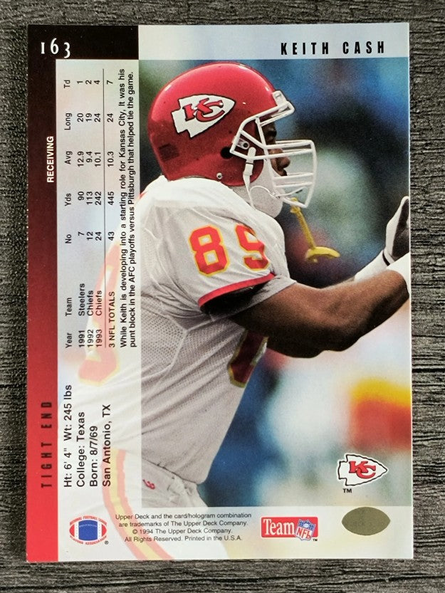 1994 Upper Deck #163 Keith Cash