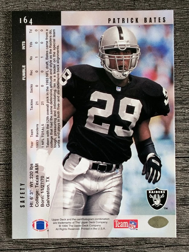 1994 Upper Deck #164 Patrick Bates
