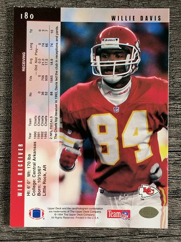 1994 Upper Deck #180 Willie Davis