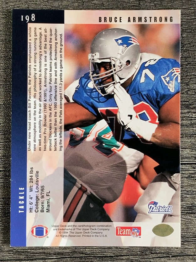 1994 Upper Deck #198 Bruce Armstrong