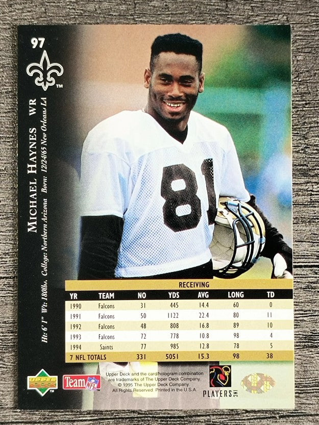 1995 Upper Deck #97 Michael Haynes
