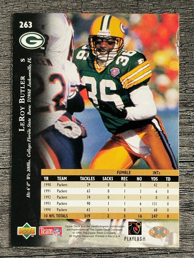 1995 Upper Deck #263 LeRoy Butler