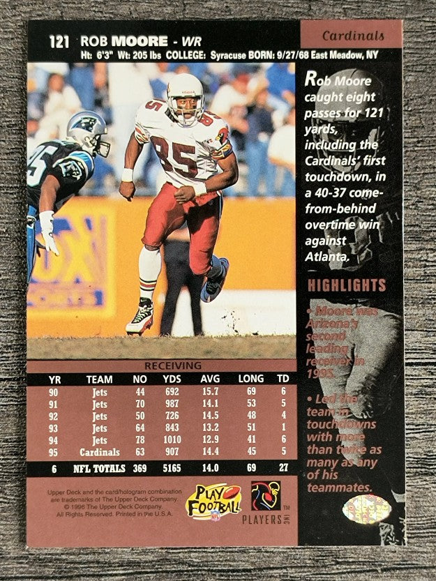 1996 Upper Deck #121 Rob Moore