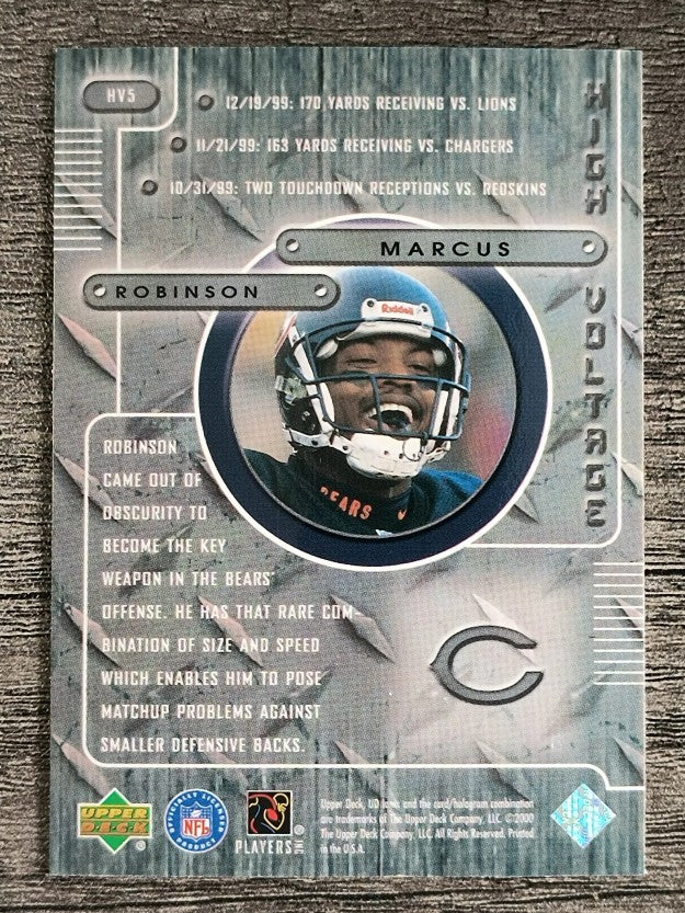 2000 UD Ionix High Voltage #HV5 Marcus Robinson