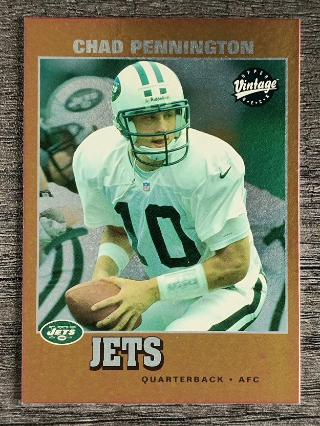 2001 Upper Deck Rookie F/X #114 Chad Pennington