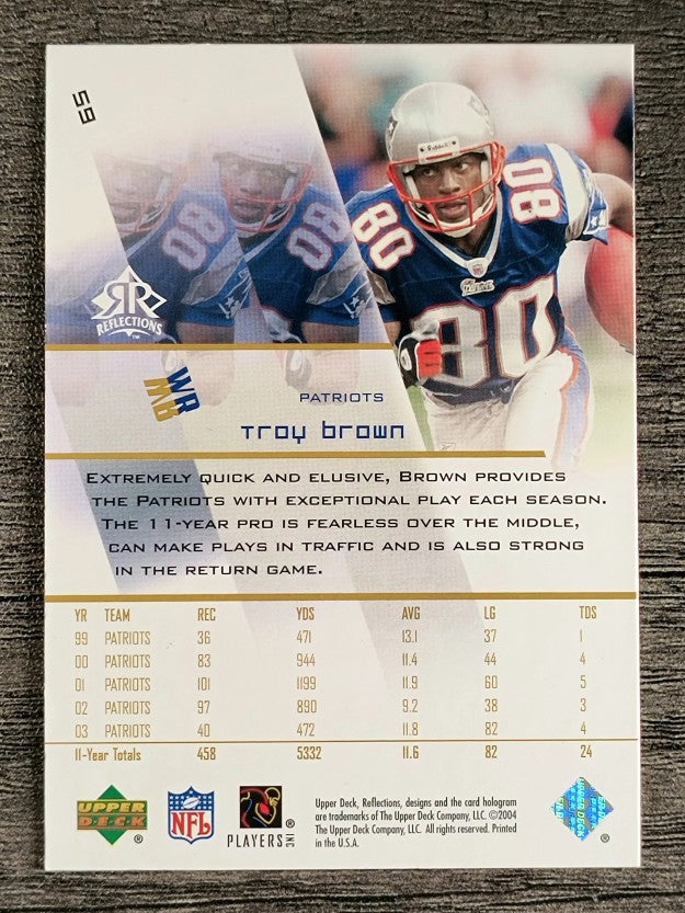 2004 Reflections #59 Troy Brown